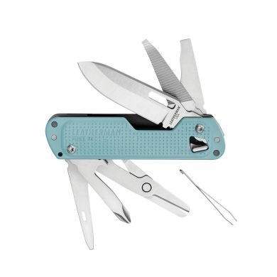 Leatherman Free T4 Camping And Survival Multi-Tool With 12 Built-In Tools