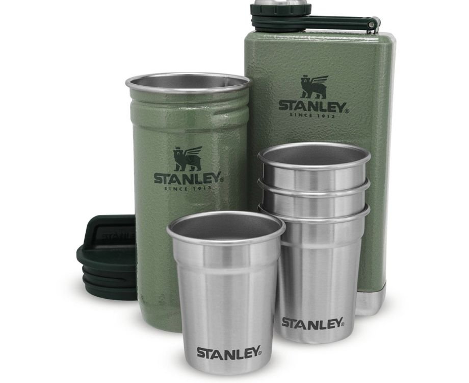 STANLEY ADVENTURE PRE-PARTY SHOT GLASS + FLASK SET