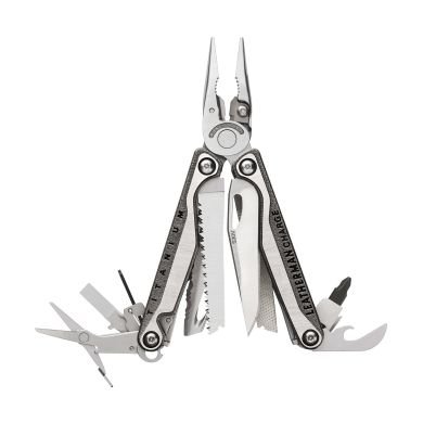 Leatherman Charge + TTI Camping And Survival Multi-Tool With 19 Built-In Tools